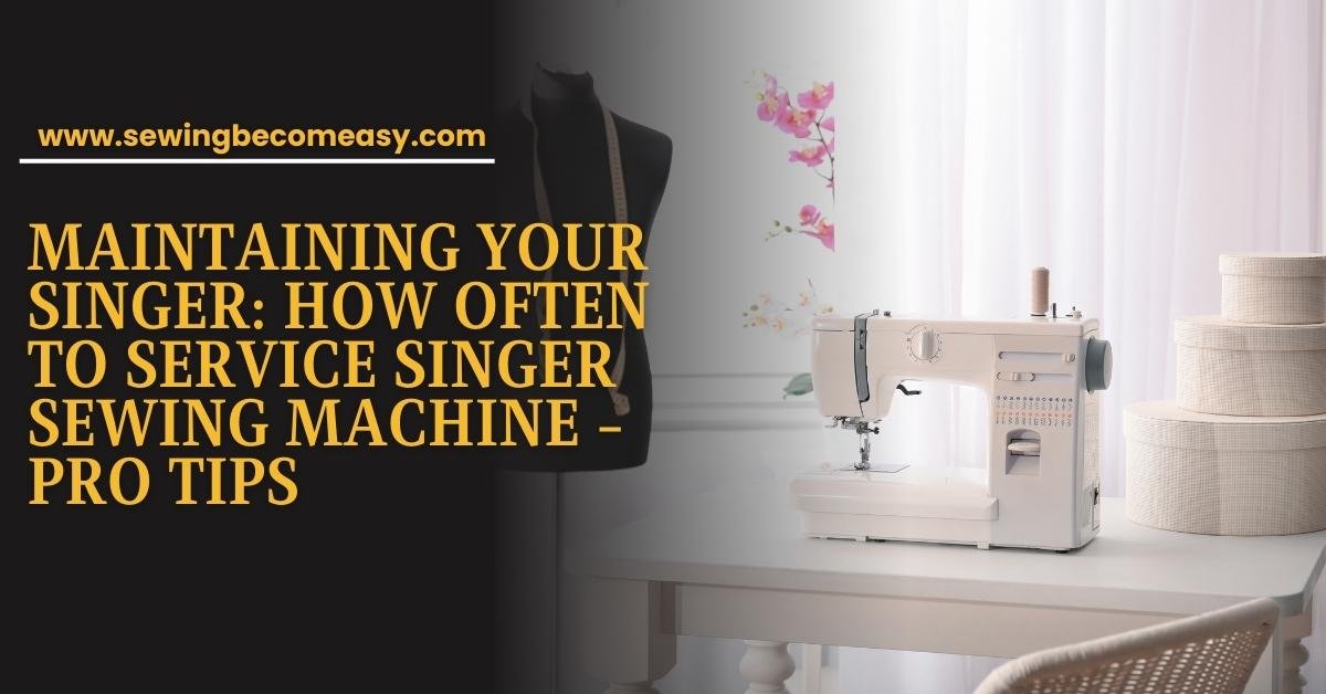 How Often to Service Singer Sewing Machine