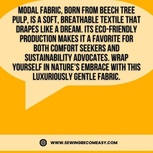 Unveiling Fabric Behavior | What is Modal Fabric?
