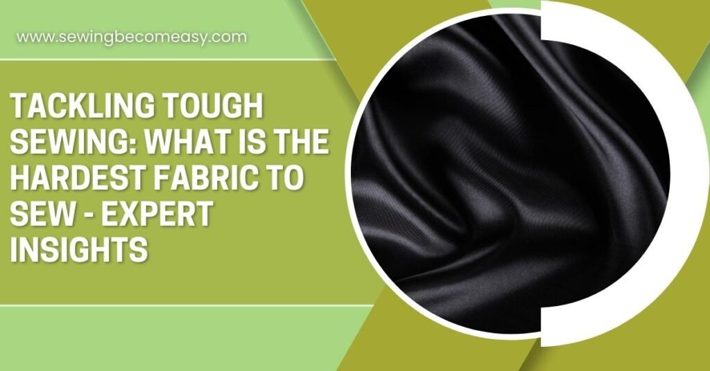 What Is the Hardest Fabric to Sew